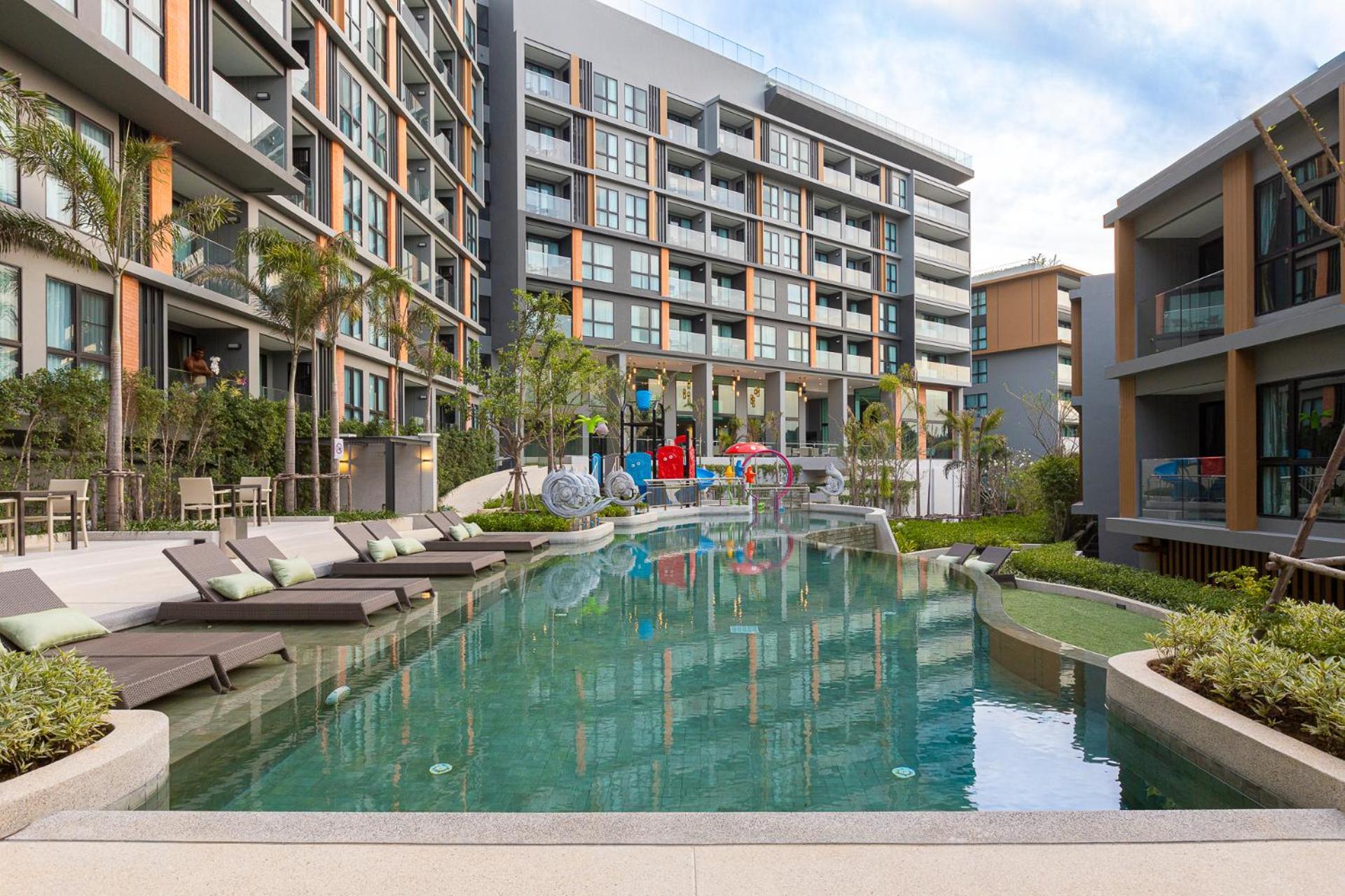 Apartamento Sea View 1-Br 36 M2 Panora Surin By Holy Cow Exterior foto