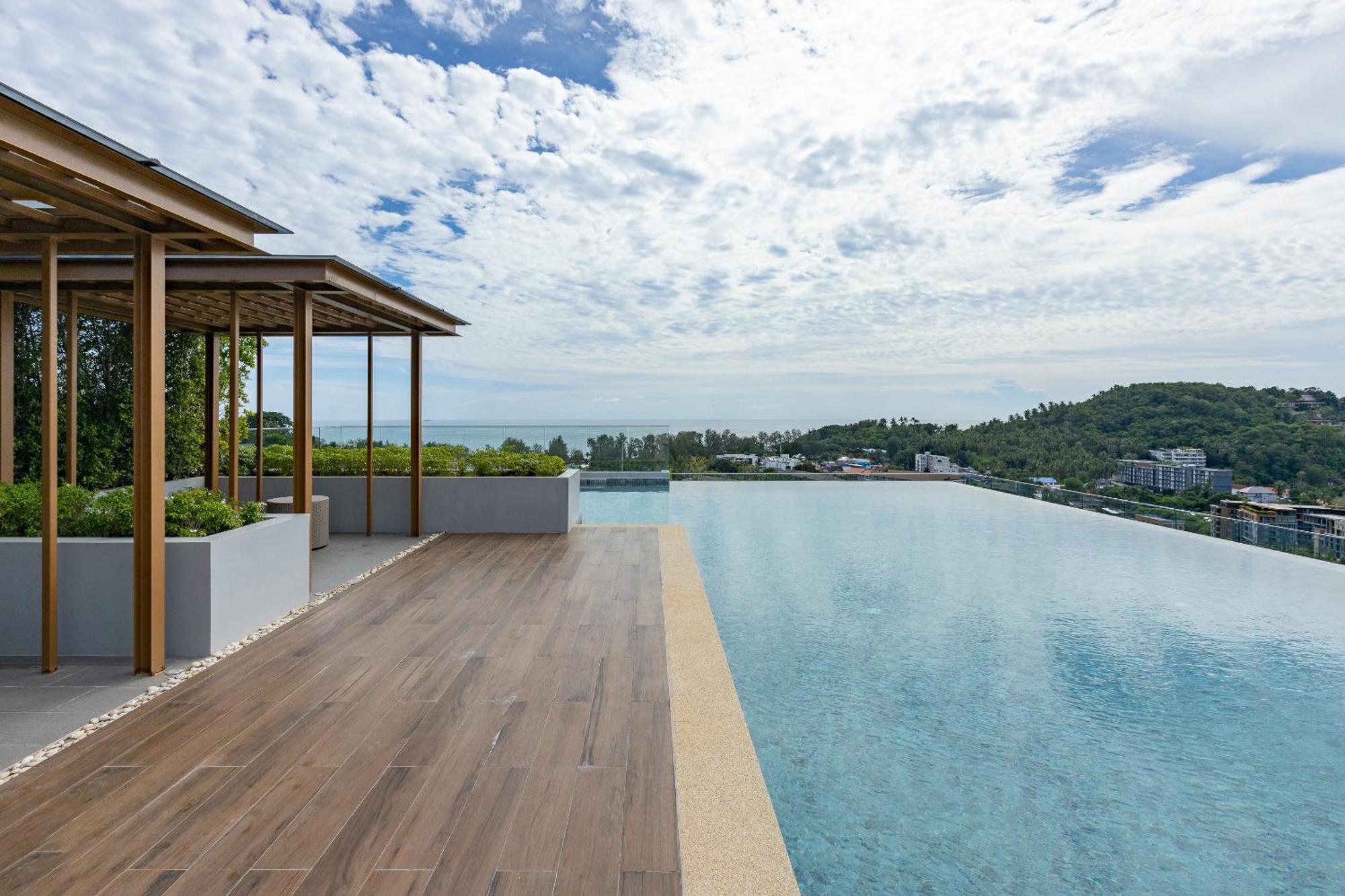 Apartamento Sea View 1-Br 36 M2 Panora Surin By Holy Cow Exterior foto