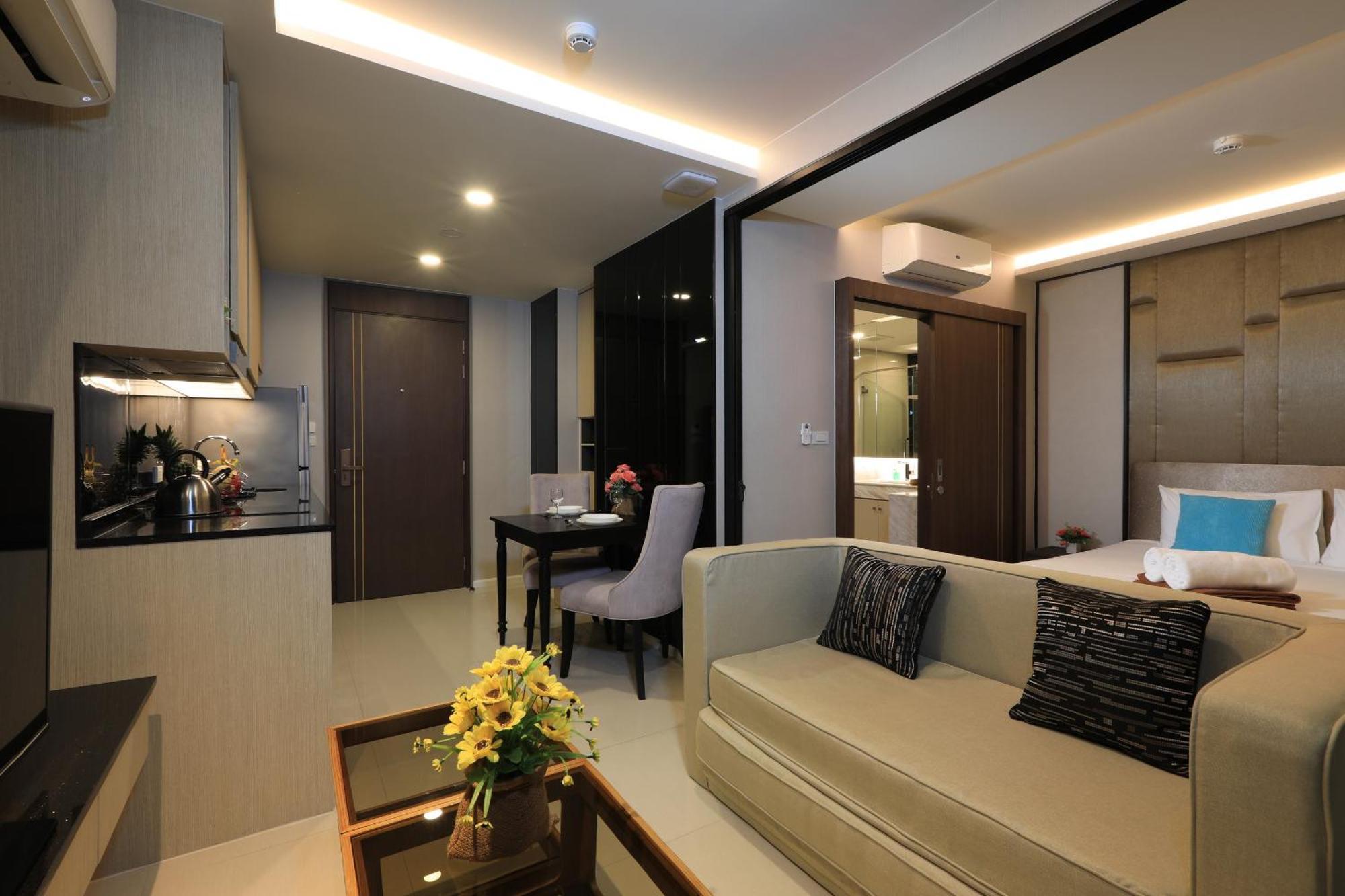 Apartamento Sea View 1-Br 36 M2 Panora Surin By Holy Cow Exterior foto